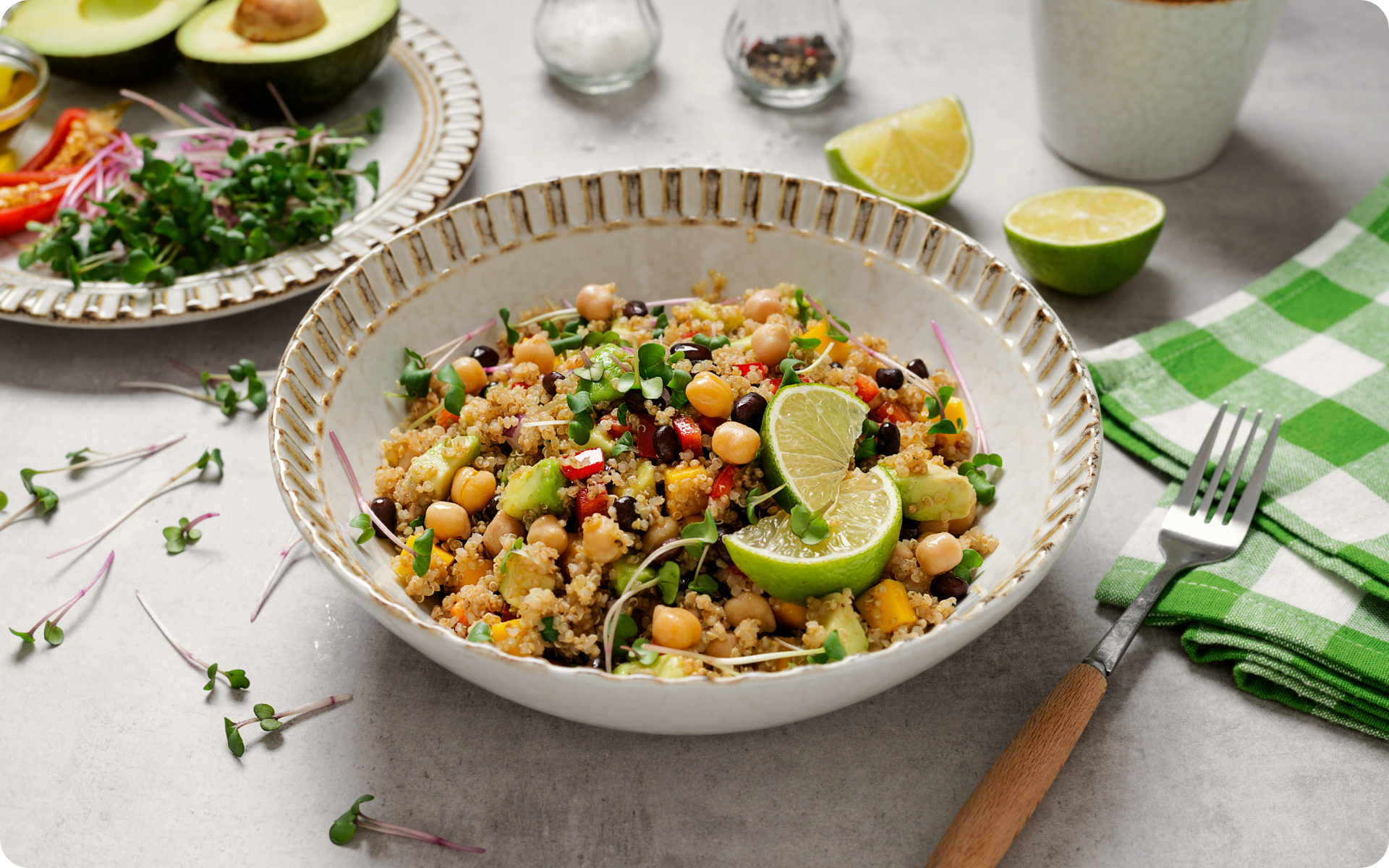 high protein non dairy breakfast